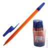 Ручка шариковая СТАММ "511", корпус оранжевый, толщина письма 1 мм, синяя, РК11