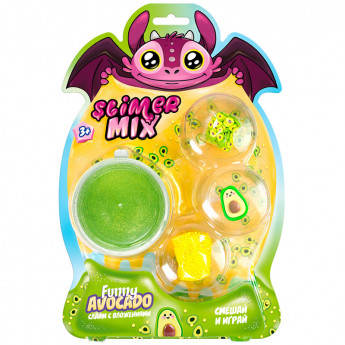 Слайм Slimer 'Funny Avocado', 180г