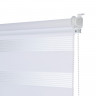 Жалюзи ARX_Рулонная штора день/ночь Бейс Белый 060x160 Мини