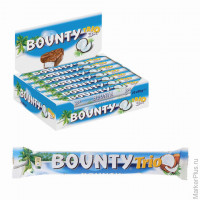 Шоколадный батончик BOUNTY (Баунти) "Trio", 82,5 г, 10150452