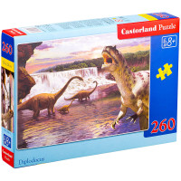 Пазл 260 эл. Castorlаnd MIDI "Динозавры 2", картонная коробка