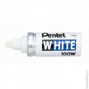 Маркер для промышленной графики PENTEL X100W (белый 6,5 мм) Маркер для промышленной графики PENTEL X100W (белый 6,5 мм)