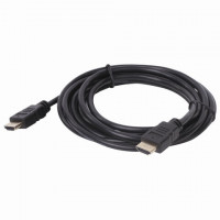 Кабель HDMI AM-AM, 3 м, SONNEN, ver1.4, FullHD, 4К, для ноутбука, компьютера, ТВ-приставки, монитора, телевизора, проектора, черный, 513121 Кабель HDMI AM-AM, 3 м, SONNEN, ver1.4, FullHD, 4К, для ноутбука, компьютера, ТВ-приставки, монитора, телевизора, проектора, черный, 513121