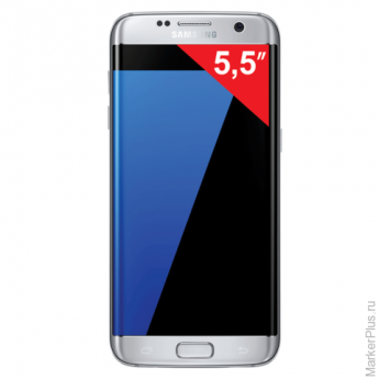Смартфон SAMSUNG Galaxy S7 edge, 2 SIM, 5,5", 4G (LTE), 5/12 Мп, 32 Гб, microSD, титан, металл и стекло, SM-G935FZSUSER