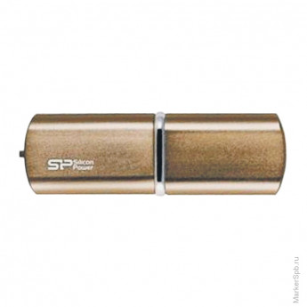Память SiliconPower "Luxmini 720" 16GB, USB2.0 Flash Drive, Bronze (металл.корпус)
