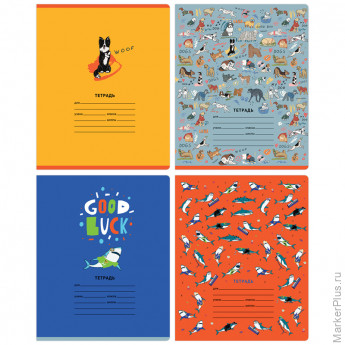 Тетрадь 12л., клетка BG "Играй с друзьями"