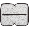Пенал №1School Casual син+сер+желт 3 отд., ткань, 190х110 мм, ПКТ 12-20