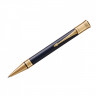 Ручка шариковая Parker 'Duofold Prestige Blue Chevron GT' черная, 1,0мм, подарочная упаковка