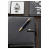 Ручка шариковая Parker 'Duofold Prestige Blue Chevron GT' черная, 1,0мм, подарочная упаковка