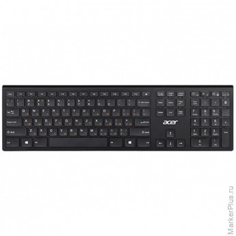 Клавиатура Acer OKR020 Wireless, черный