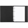 Тетрадь на кольцах А5, 80л., BG, обл. ПВХ, черный