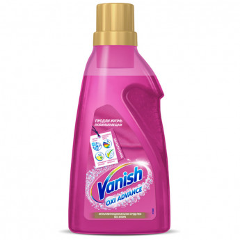 Пятновыводитель Vanish 'Oxi Advance' Мультисила, гель, для цветных тканей, 750мл