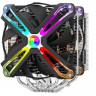 Кулер ZALMAN CNPS20X, 2x140mm RGB FANS, 6 HEAT PIPES 4-PIN PWM 800-1500 RPM