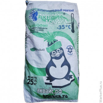 Реагент противогололедный Бишофит Мастер Роуд, 25кг