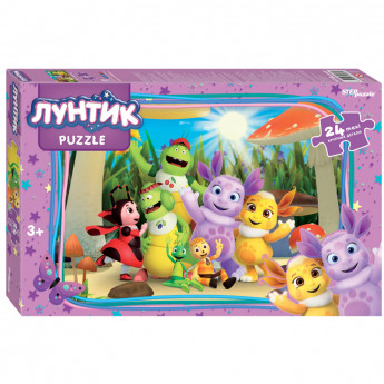 Пазл 24 эл. maxi Step Puzzle 'Мельница. Лунтик. new 1'