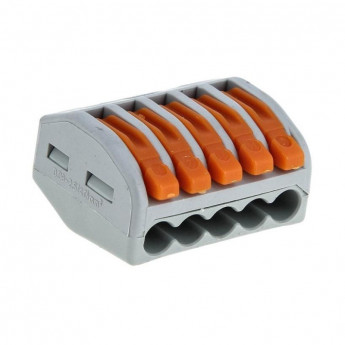 Клемма EKF CMK 222-415 с рычагом 5х0,08-2,5мм2 100шт/уп (plc-smk-415), комплект 100 шт