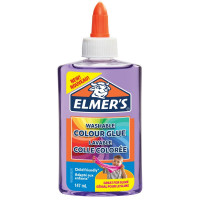 Клей для слаймов ELMERS цветной полупрозрачный фиолетовый 147 мл, 2109488