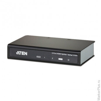 Разветвитель HDMI ATEN, 2-портовый, для передачи цифрового видео, до 1920x1080 пикселей, VS182A