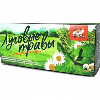 Чай Медведъ Напиток чайный Луговые травы, 1,1гx20шт/уп, комплект 20 шт
