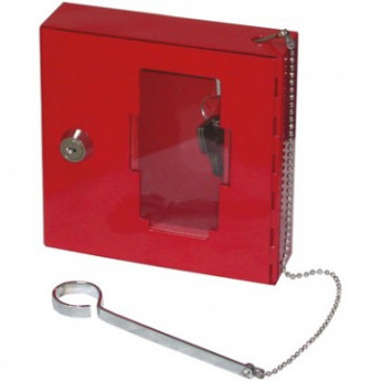 Шкаф для аварийного ключа Office-Force Шкаф для авар.кл20093,крас150х40х150