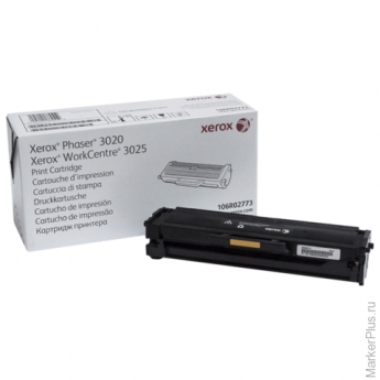 Картридж лазерный XEROX (106R02773) Phaser 3020/WC3025, оригинальный, ресурс 1500 стр.
