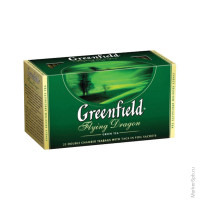 Чай Greenfield Flying Dragon, зеленый, 25 фольгированных пакетиков по 2 грамма