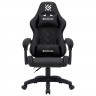 Кресло компьютерное DEFENDER Breeze, 2 подушки, ткань, черное, ш/к 25749, 64299