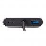Кабель USB3.1 TypeCm - HDMI+USB3.0+PD+VGA Alum Grey 4K, Telecom <TUC055