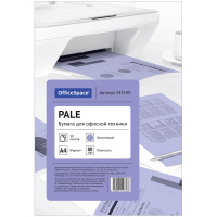 Бумага цветная OfficeSpace pale А4, 80г/м2, 50л. (фиолетовый)