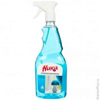 Средство для мытья стекол и зеркал 750 мл, НИКА-СТЕКЛООЧИСТИТЕЛЬ, распылитель