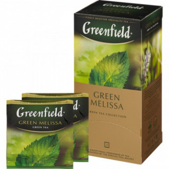 Чай Greenfield Green Melissa зеленый фольгир.25пак/уп 0435-10,79064