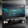 Кронштейн Onkron для ТВ 60-110 фиксированный, черный UF12