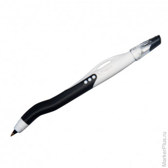 Ручка шариковая 'VISIO PEN', для левшей, черная, 1мм, трехгран.