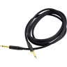 Кабель Quik Lok JUST JJ 3, инструментальный, 3м, Mono Jack черн (JUST JJ 3)