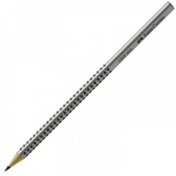 Карандаш чернографитный Faber-Castell GRIP 2001, НВ, б/ласт /117000, 12 шт/в уп