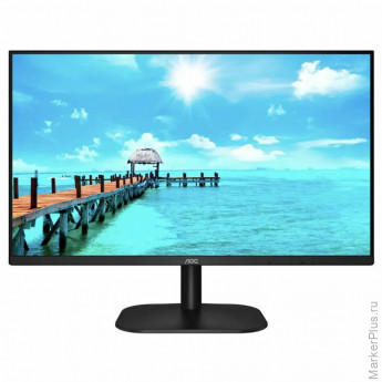 Монитор AOC 27B2H 27" (68,6 см), 1920x1080, 16:9, IPS, 7 ms, 250 cd, HDMI, VGA, черный Монитор AOC 27B2H 27" (68,6 см), 1920x1080, 16:9, IPS, 7 ms, 250 cd, HDMI, VGA, черный