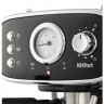 Кофеварка рожковая KITFORT КТ-736, 1100 Вт, объем 1,2л, 15 бар, ручной капучинатор, ч