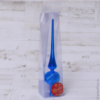 Верхушка Наконечник Классика полосы 25 см синий 6537061