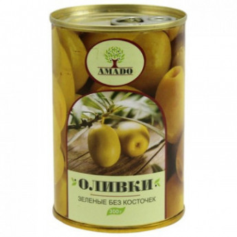 Консервация Оливки Amado без косточек 300 г ж/б
