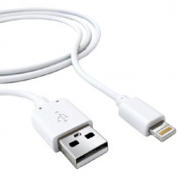 Кабель USB 2.0 - Lightning, М/М, 2 м, Red Line, белый, УТ000009513