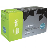 Тонер-картридж RICOH (SP3400HE) Aficio SP3400N/SP3400SF/SP3410SF, ресурс 5000 стр., CACTUS, совместимый, CS-SP3400