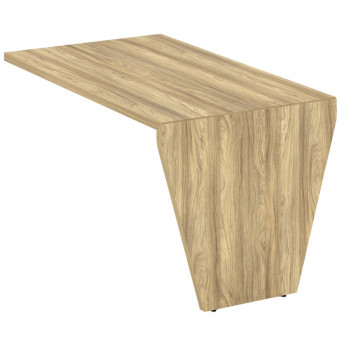 Приставка - Брифинг Corner COR.BR-14 Гикори песочный/Ваниль 1400x800x750