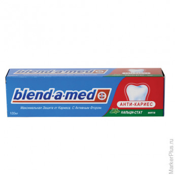 Зубная паста, 100 мл, BLEND-A-MED (Бленд-а-Мед) Анти-кариес "Мята"