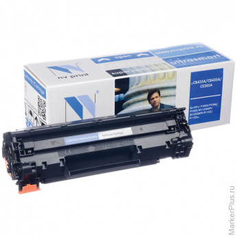 Картридж совместимый NV Print CB435A/CB436A/CE285A/Canon725 черный для HP LJ P1505/M1120/P1006/P1102/M1132