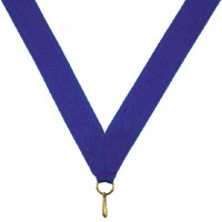 Лента для медалей 24 мм цвет синий LN3b