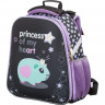 Ранец №1School Basic Princess, 2 отд., эргоном. спинка