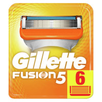 Кассеты для бритья сменные Gillette 'Fusion', 6шт., комплект 6 шт