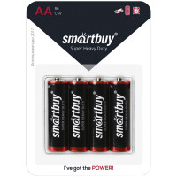 Батарейка SmartBuy R06 BС4 4 шт/в уп