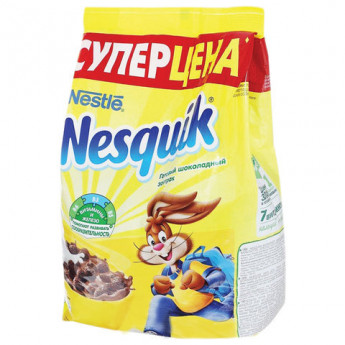 Шарики NESQUIK (Несквик) шоколадные, 700 г, мягкий пакет, ш/к 24032, 12322087
