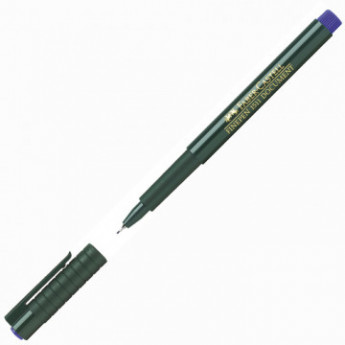 Линер Faber-Castell FINEPEN 1511 0,4мм синий 151151, 2 шт/в уп